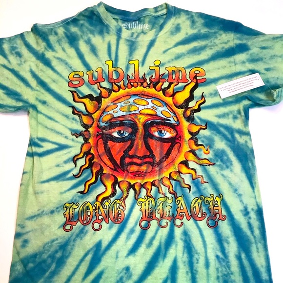 Sublime Merch Other - 🌞 Sublime Band Tie-Dye Long Beach Sun Tee